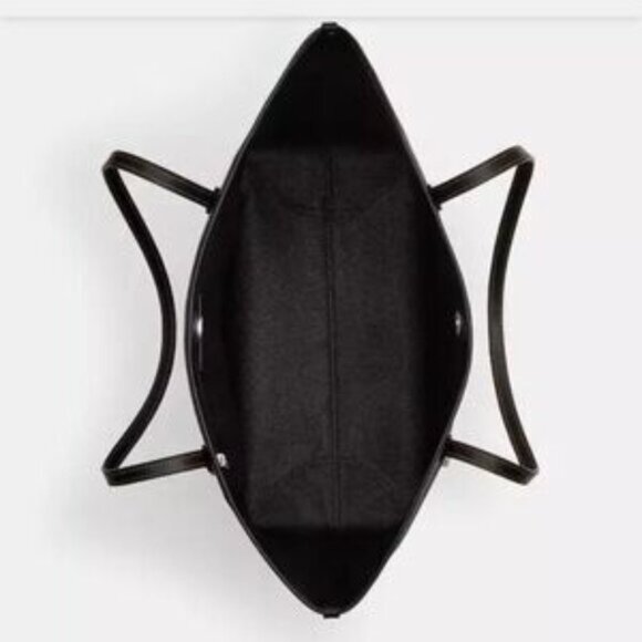 Coach Black and White Moon Cat Tote - Picture 8 of 8